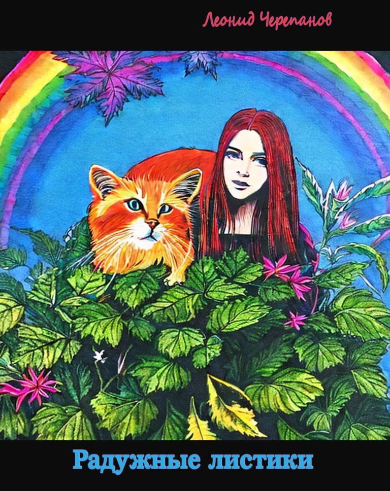 Радужные листики