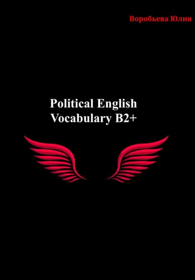Political English Vocabulary B2+